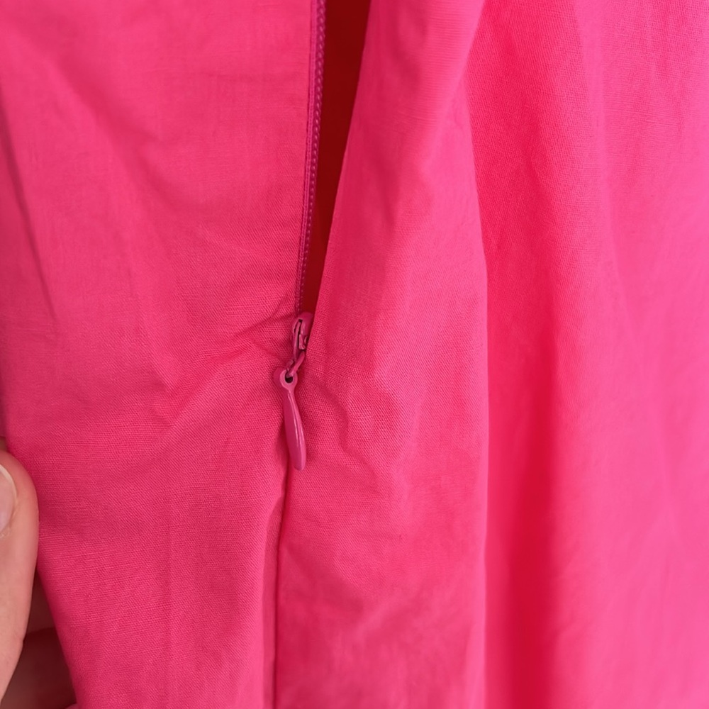 Indie Collection Ruffle Shoulder Pink Dress - Picture 6 of 8